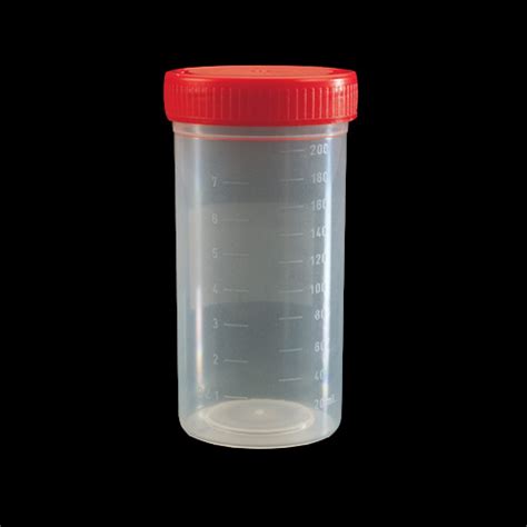 Deltalab Ml Clear Sterile Containers With Screw Cap No Label