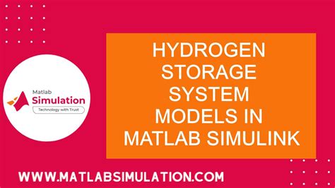 Hydrogen Storage System Models In Matlab Simulink Phd Matlab Simulink