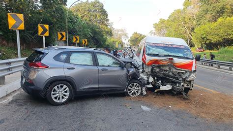 Lesionados Deja Accidente Entre Particular Y Combi Colectiva Nau