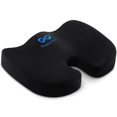 Orthopedic Wheelchair Seat Cushion for Pelvic & Coccyx Pressure Relief