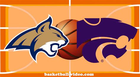 Montana State Vs Kansas State Basketball Full Game Replay Mar 17 2023