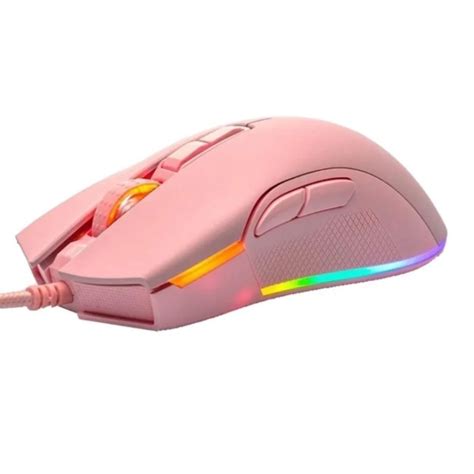 Mouse Motospeed V70 Essential Rosa 12400dpi Rgb Shopee Brasil