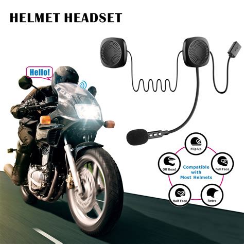 Oreillette Bluetooth V Pour Moto Appareil De C Grandado