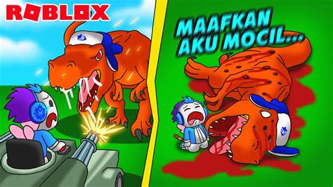 MOCIL DI UBAH JADI T REX DAN AKU HARUS MENGHENTIKANNYA DI ROBLOX