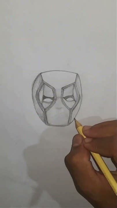 Deadpool 3d Drawing 😯 ️ 3d Art Creations Youtube