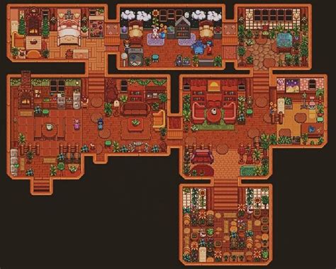 Finished My House Stardew Valley Layout Stardew Valley Stardew