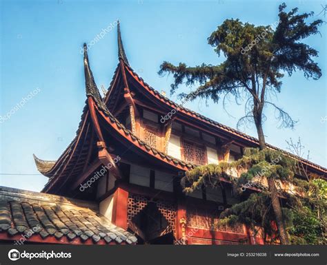 Templo Qing Yang Gong Palacio De La Cabra Verde En Chengdu China