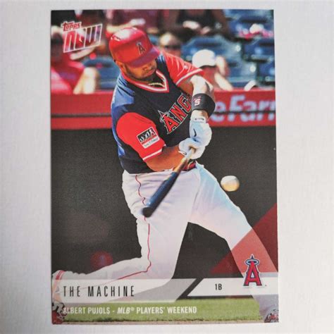 Topps Now 2018 PLAYERS WEEKEND Los Angeles Angels マイク トラウト アルバート プホルス 他