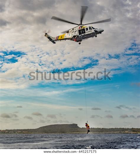 Dutch Caribbean Coastguard Cobham Aviation Training Stock Photo