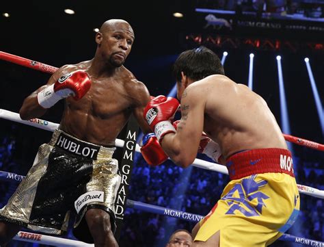 Boxe Mayweather Remporte Le Combat Du Si Cle