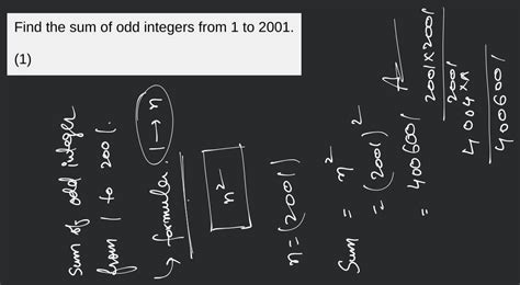 find  sum  odd integers     filo