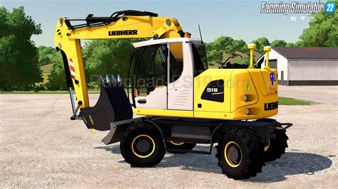 Liebherr 918C Tools V1 1 For FS22 By Taz RPTPFR