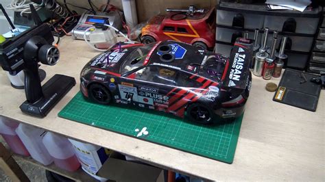 Kyosho Pure Ten Alpha Radio Set Up YouTube