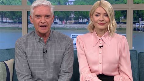 Phillip Schofield And Holly Willoughby Seen On This Morning For First