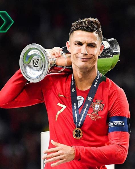 Portugal Lift The First Nations League Trophy 🏆 Cristiano Ronaldo