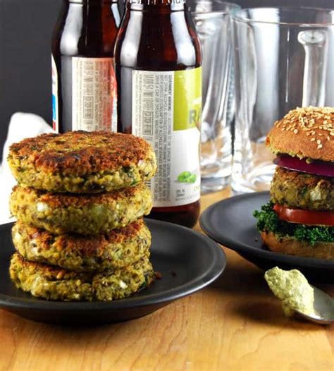 Sprouted Mung Bean Veggie Burger Holy Cow Vegan Recipes