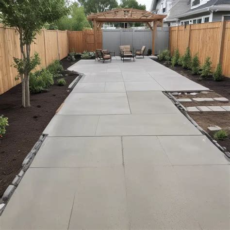 maximizing backyard potential  concrete stamped concrete nashville