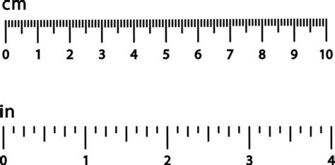 Realistic black centimeter scale for measuring Vector Image