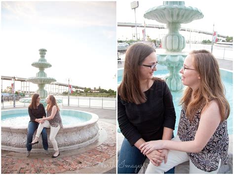 Kemah Boardwalk Same Sex Engagement Session Kemah Texas Degreesnorthimages
