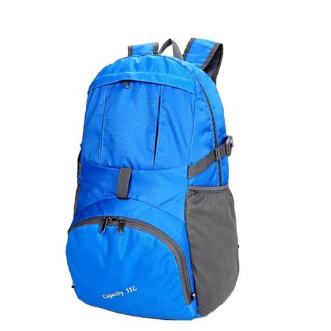 35L Outdoor Sports Backpack Waterproof Skinbag Folding Bag Hiking Lightweight Backpack-in ...