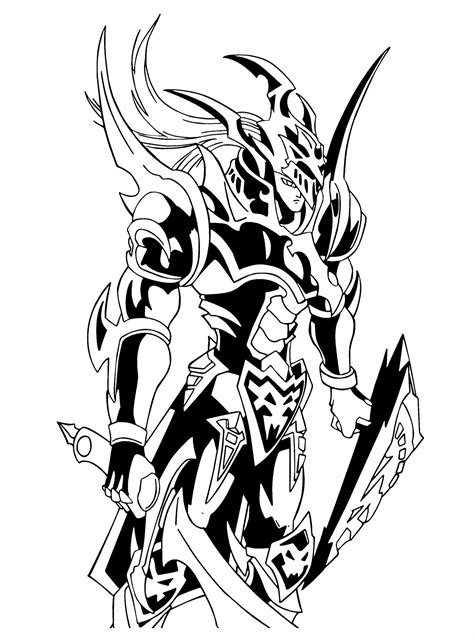 Coloriage Yu Gi Oh 53048 Dessins Animés Album De à Coloriage Yu