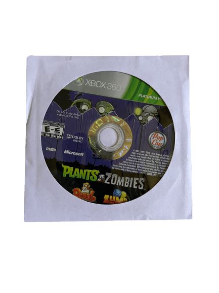 Plants vs Zombies - Xbox 360 - Retro Game Garage