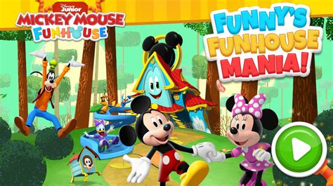 Mickey Mouse Funhouse Funnys Funhouse Mania Online Games