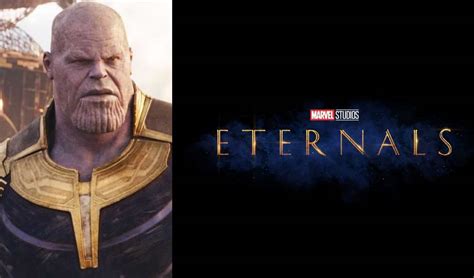 Marvel Confirms Thanos' MCU Connection To Eternals