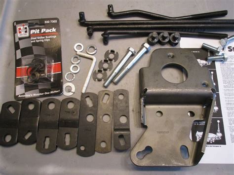 HURST STREET SUPER SHIFTER 4 SPEED INSTALL KIT MUNCIE BW SUPER T10