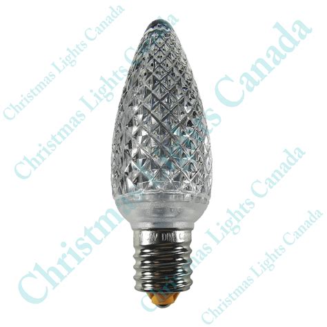 PRO SERIES C9 - WARM WHITE - FACETED BULB - LED CHRISTMAS LIGHTS CANADA