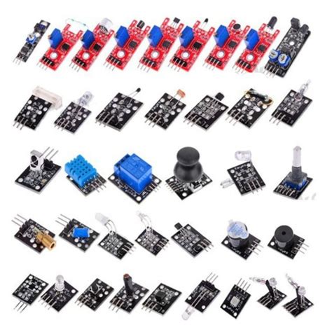 Kit 37 Tipos Sensores Arduino Raspberry