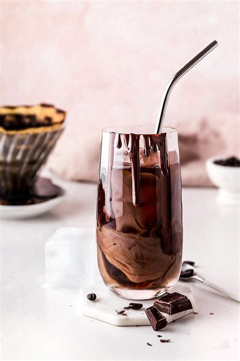 3-Ingredient Cold Brew Iced Mocha | Heartbeet Kitchen