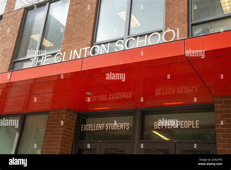 The Clinton School Exterior View Of Entrance Flatiron District New