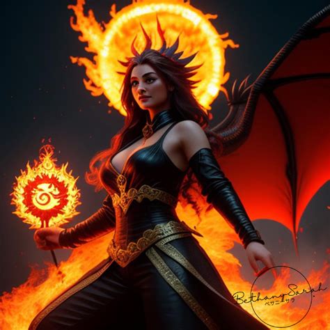 Fire Witch by storrmbrewiing on DeviantArt