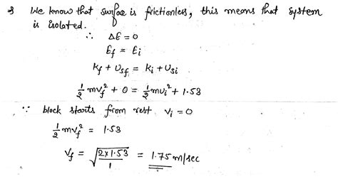 A Horizontal Spring Attached To A Wall Has A Force Constant Of K 850