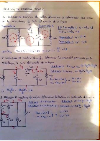 Relacion De Problemas Tema Electrotecnia Pdf