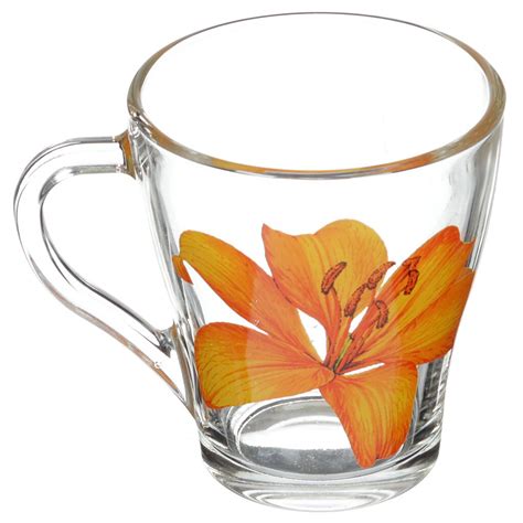 Кружка стекло, 250 мл, Грация Лилия, ОСЗ, С1649 в Москве: цены, фото ...