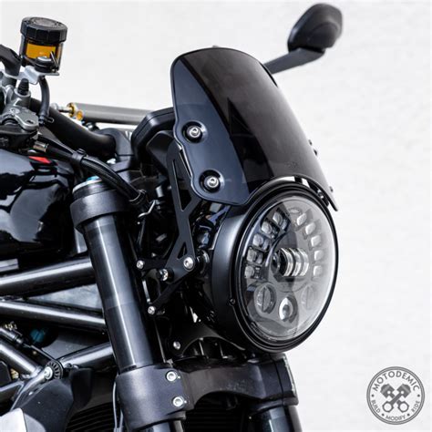 Ducati Monster Round Headlight Conversion Se Motodemic