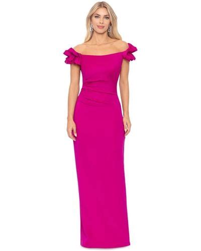 Xscape Ruched Dresses For Women Lyst