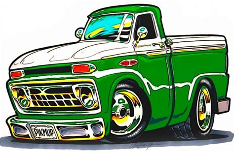 Pinterest Classic Ford Trucks Cartoon Car Drawing Old Ford Trucks