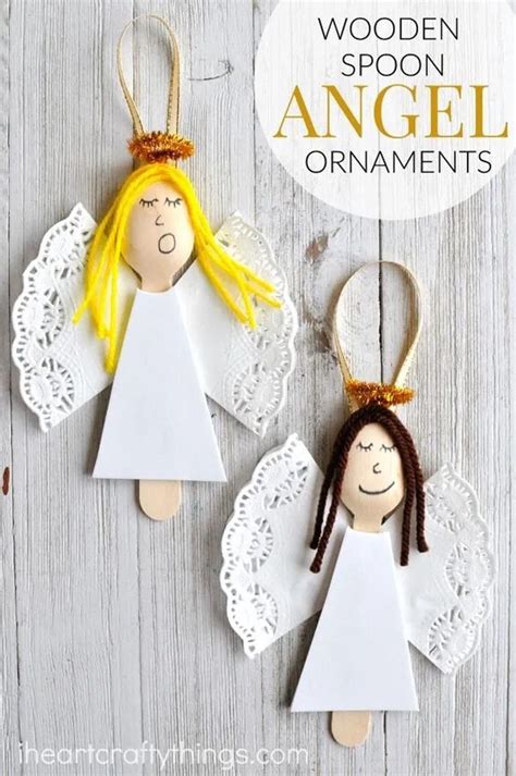 Angel Christmas Ornaments Crafts 22 Kids Christmas Ornaments