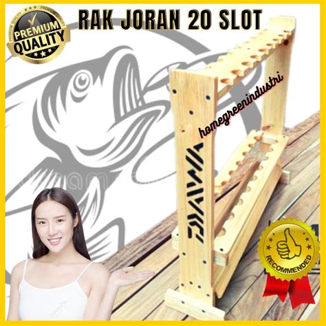 Jual Rak Joran Pancing Standing Lubang Tempat Dudukan Rack Rod