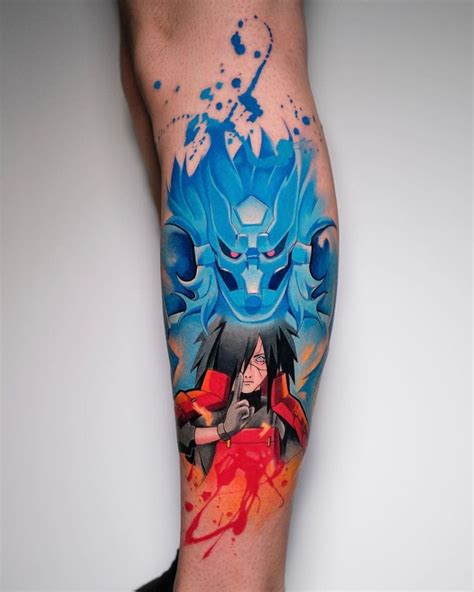 Madara Uchiha Tattoo Idea Naruto Tattoo Geek Tattoo Sleeve Tattoos