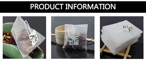 Biodegradable Empty Heat Seal Pla Coffee Filter Bags Corn Fiber Tea Bag China Food Packaging