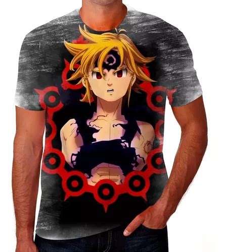 Camisa Camiseta Envio Hoje Meliodas Nanatsu No Taizai Mercadolivre