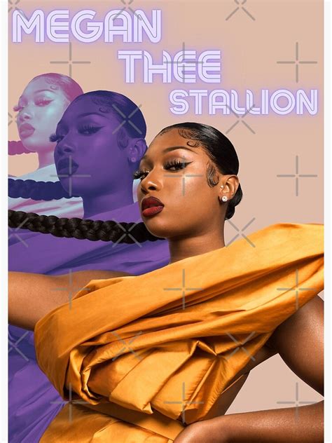 Megan Thee Stallion Poster By Patrixia11 Redbubble