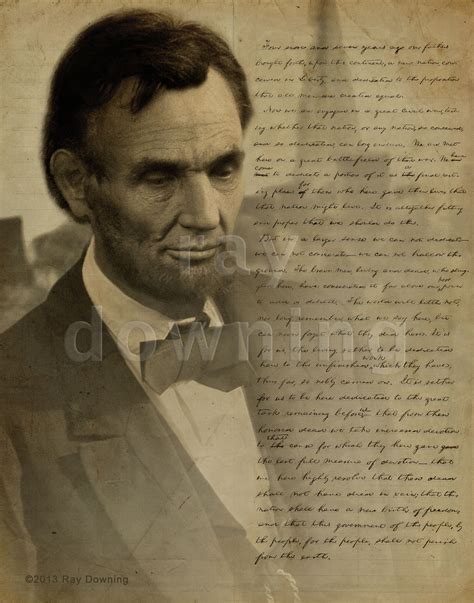 Abraham Lincoln at Gettysburg — Ray Downing