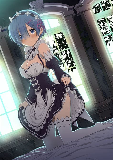 Wallpaper Anime Girls Re Zero Kara Hajimeru Isekai Seikatsu Rem Re