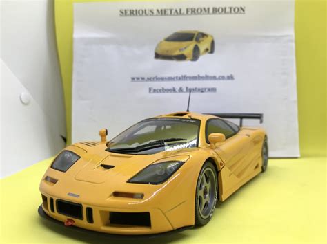 Solido Mclaren F Gtr Short Tail Papaya Orange Scale