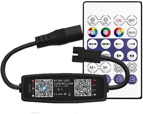 Vrabocry Ws Ws B Controlador Led Bluetooth Con Micr Fono Para